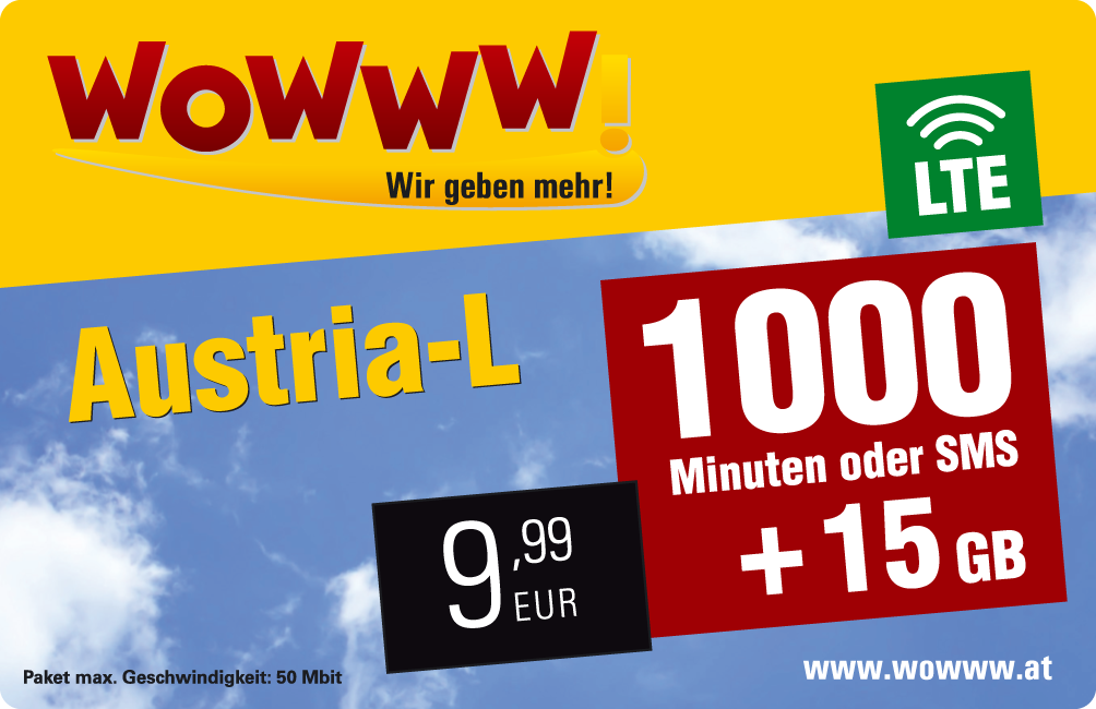WOWWW! Austria-L EUR 9,99
